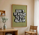 Don’t Be Afraid