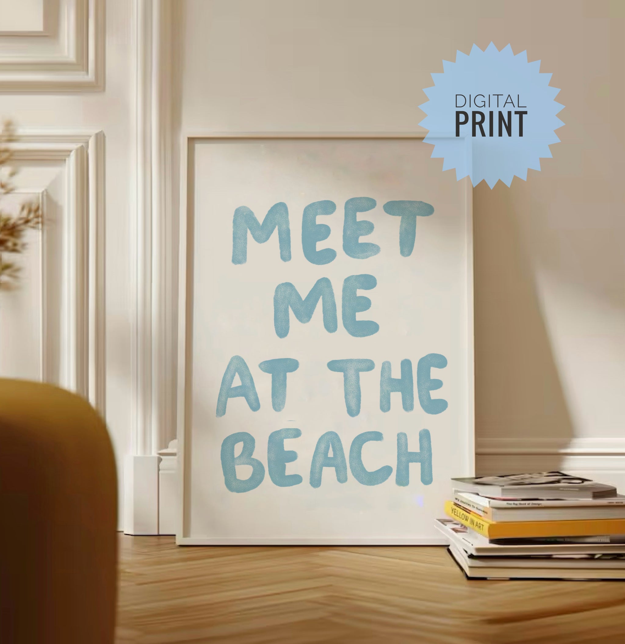 Meet Me At The Beach PRINT