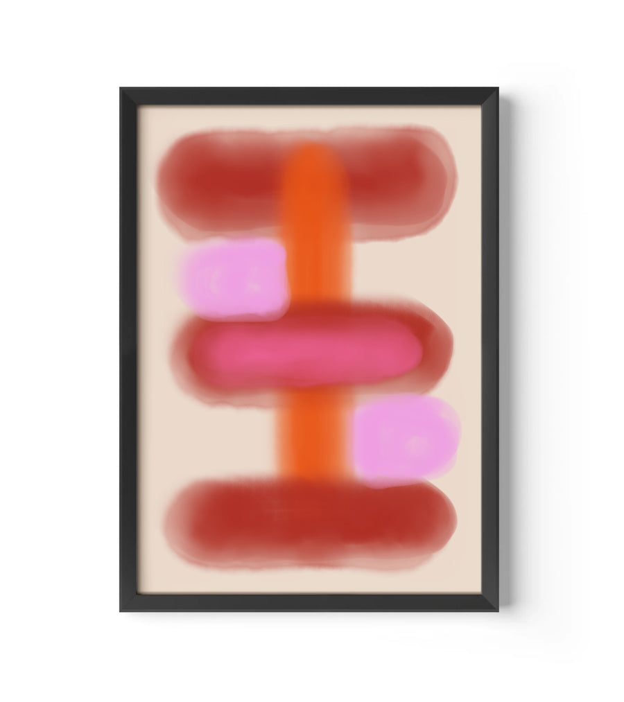 Abstract Red