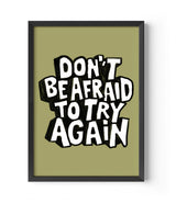 Don’t Be Afraid